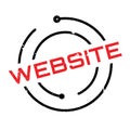 Website rubber stamp