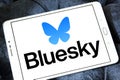 Bluesky social network logo