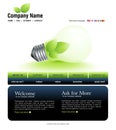 Website template