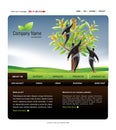 Website template