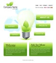 Website template