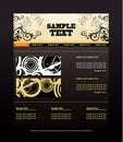 Website template