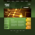 Website template