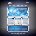 Website template