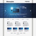 Website Template Royalty Free Stock Photo