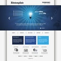 Website Template Royalty Free Stock Photo