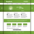 Website Template Royalty Free Stock Photo