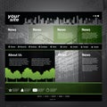 Website Template Vector