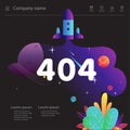 Website template vector design, Website background design Royalty Free Stock Photo