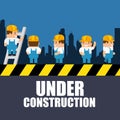 Website under construction background Royalty Free Stock Photo