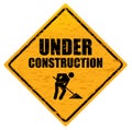 Website under construction Royalty Free Stock Photo