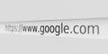 Website url google address in browser www.google.com