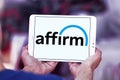 Affirm company logo Royalty Free Stock Photo