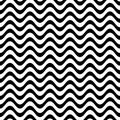 Website vector seamless wavy line pattern Royalty Free Stock Photo