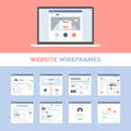 Website Wireframes