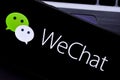 WeChat editorial. Illustrative photo for news about WeChat - a Chinese multi-purpose instant messaging, social media and mobile