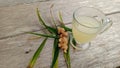 Wedang jahe (gingger drink) Royalty Free Stock Photo