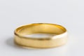 weddind ring, isolated, inside in focus