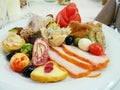 Wedding appetizers Royalty Free Stock Photo
