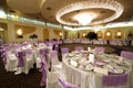 Wedding or banquet ballroom Royalty Free Stock Photo
