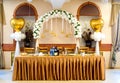 Wedding banquet table