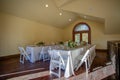 Wedding banquet tables