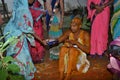 haldi ceremony Royalty Free Stock Photo
