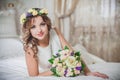 Wedding beautiful bride Royalty Free Stock Photo