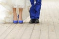 Wedding in Blue Color