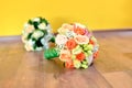 Two wedding bouqets Royalty Free Stock Photo