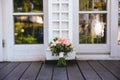 Wedding bouquet. Brides flowers Royalty Free Stock Photo