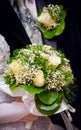 Wedding bouquet and buttonhole