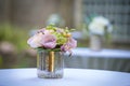 Wedding bouquet centerpiece Royalty Free Stock Photo