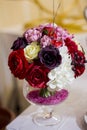 Wedding bouquet of flowers for the bride