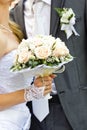 Wedding bouquet outdoor