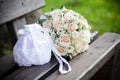 Wedding bouquet outdoor