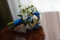 wedding bouquet table Royalty Free Stock Photo