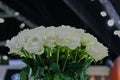 Wedding bouquet of White Rose. Closeup of Wedding bouquet of White Rose Royalty Free Stock Photo