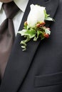 Wedding boutonniere Royalty Free Stock Photo