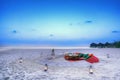 Wedding Breakfast, Maldives Royalty Free Stock Photo