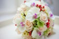 Wedding bridal bouquet Royalty Free Stock Photo