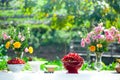 Wedding, Bridal shower flowers Royalty Free Stock Photo