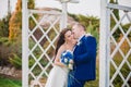 Wedding bride smiling Royalty Free Stock Photo