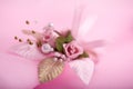 Wedding buttonhole Royalty Free Stock Photo