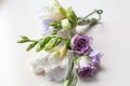 Wedding buttonhole boutonniere Royalty Free Stock Photo