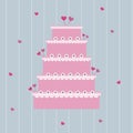 Wedding cake Royalty Free Stock Photo