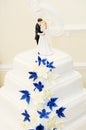 Wedding cake decoration Royalty Free Stock Photo