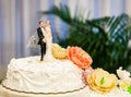 Wedding Cake With Figures