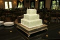 Wedding Cake at Reception