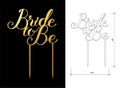 Wedding cake topper Royalty Free Stock Photo